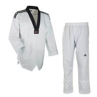 Adidas-Taekwondo-Anzug-FIGHTER-m.-Streifen,-Gr.-160—220-cm