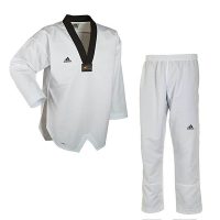Adidas-Taekwondo-Anzug-FIGHTER-ohne-Streifen,-Gr.-160—220-cm