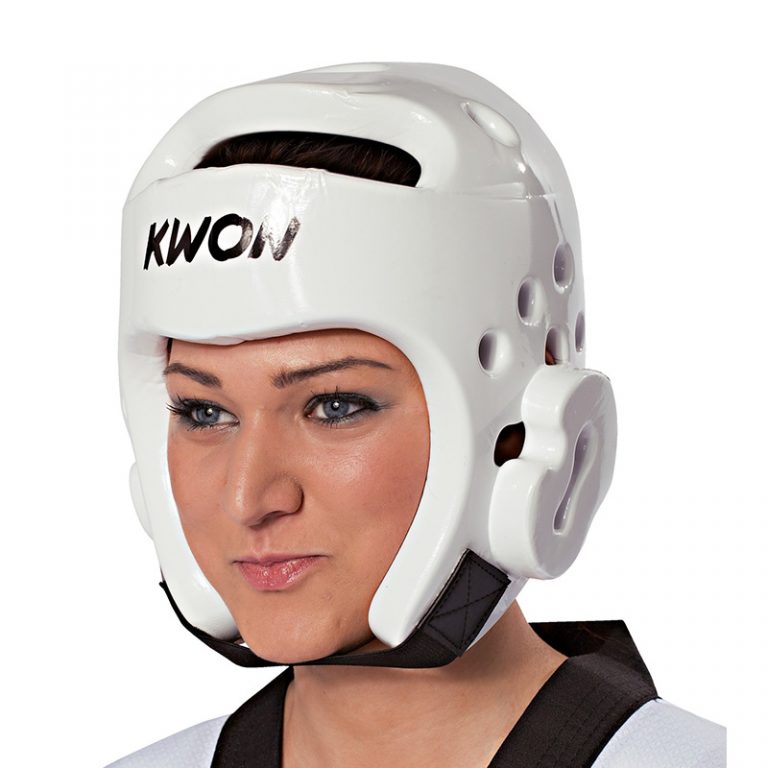 Kwon-Kopfschutz-PU-weiß,-Gr.-XXS---XL