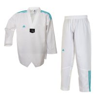 Adidas-Anzug-Adi-Club-3-Str.-w.R.-blaue-Str.,-Gr.-140—200-cm