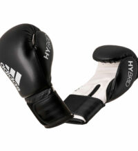Adidas-Boxhandschuhe-Hybrid-50,-schwarz-weiß,-ADIH50,-8—14-oz