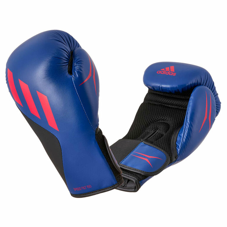 Adidas-Boxhandschuhe-SPEED-Tilt-150,-blau-schwarz-rot,-10--16-0z.