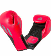 Adidas-Boxhandschuhe-SPEED-Tilt-150,-rot-schwarz-grau,-SPD150TG,-10—16-oz.