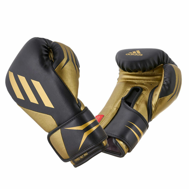 Adidas-Boxhandschuhe-SPEED-Tilt-350V-pro,-schwarz-gold,-SPD350VTG,-10---18-oz