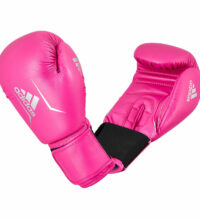 Adidas-Boxhandschuhe-Speed-50,-ADISBG50,-pink-silber,-4—14oz