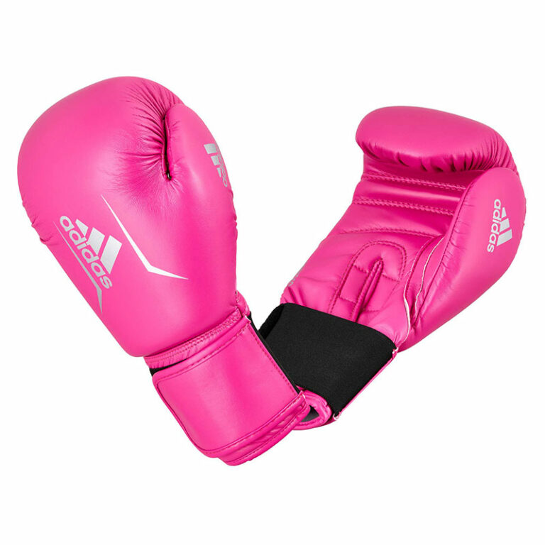 Adidas-Boxhandschuhe-Speed-50,-ADISBG50,-pink-silber,-4---14oz