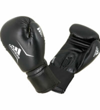 Adidas-Boxhandschuhe-Speed-50,-schwayrz-weiß,-ADISBG50,-4—16-oz