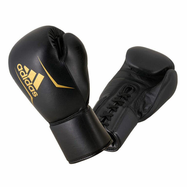 Adidas-Boxhandschuhe-Speed-Pro-scxhwarz,-ADISBC10,-12-oz.