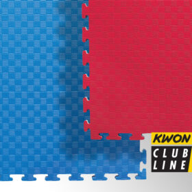 Kwon Wendematte rot/blau, Stärke 2,0 cm, 1 x 1 m, <br>Angebots-Preis: 25,- €  (regulär: 26,90 €)